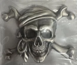 2.7 Oz Crossbones of no Return